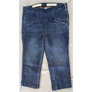 Pilcro & The Letterpress Side Zip High Rise Denim Leggings Women's Size 26